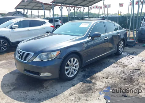 2007 Lexus Ls 460 z USA, uszkodzony, nr VIN JTHBL46F575043666